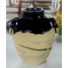 Image 5 : 4 Pcs Total - 3 Pc Native American Hand Painted 4" Pottery Set & 7" Vase - Mint