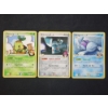 Image 1 : Three Assorted Vintage 2009 Pokemon Trading Cards - Trainer Owned!