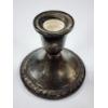 Image 1 : Sterling Silver Weighted Candlestick Holder Weighing 185.3 Grams