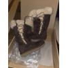 Image 1 : New!! Ugg Australia Chocolate Brown Lace Up Winter Leather & Sheepskin Size 6 Boots