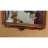 Image 3 : Superb VINTAGE Ornate Victorian Mirror With Carved Oak Leaves & Cherubic Oval Portraiture