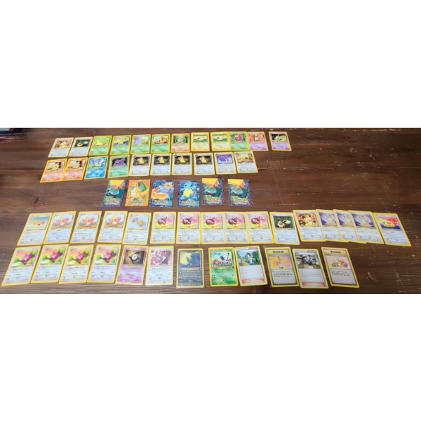 Assorted Vintage Pokémon Cards Including Holo, 1st Editions, Darks & More