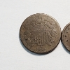 Image 2 : U.S. 1964 Two Cent Piece & 1864 Indian Head Token "Yankee Robinson's Big Show" 