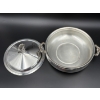 Image 5 : Silver-plated casserole dish with lid & Scroll Handles - F.B Rogers Silver Co. - 2.2 lbs (1.0 kg)