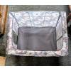 Image 4 : Smart Handled Cart w Wheels & 13"x21" Vinal Zip Storage Box w Metal Frame