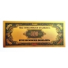 Image 2 : 1934 US "$500 " Gold Foil Note - PURE 24k (.999) Gold Foil They weigh approximately 3 - 4 grams
