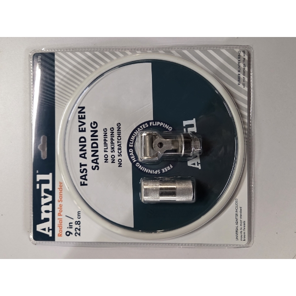 Brand New! Anvil 9'' Radial Pole Sander 