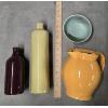 Image 4 : Decor Group Including Ceramic Statues, Stoneware Vases And Bowl & More!