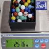 Image 3 : Vintage Machine-Made Glass Game Marbles - Estimated Count: 54