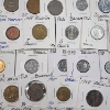 Image 7 : Large Lot of over 80 Assorted World Coins: Belgium, Brazil, Bahamas - See Photos!