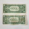 Image 6 : TWO U.S. Blue Seal *STAR NOTES* $1 Silver Certificates - Including **BIRTHDAY NOTE 12-23-1974**