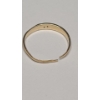 Image 3 : (2) 14K Yellow Gold Wedding Bands, Some Diamonds - One Has Cut Band- Size 7 & 9 - Total Weight: 5.3g