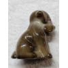 Image 2 : Degenhart Vintage Glass Dog Figurine - Chocolate