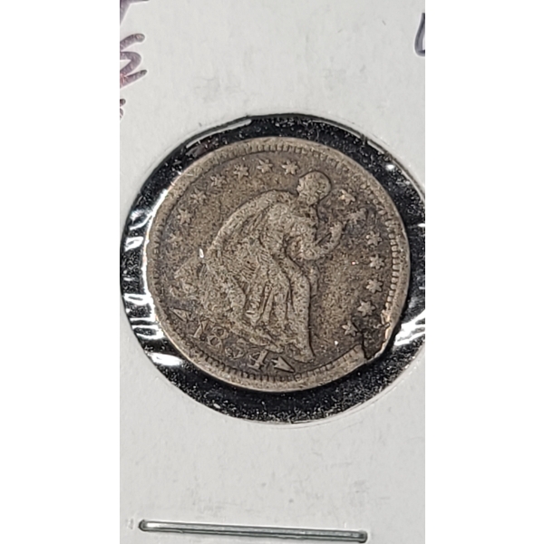 1854-O 90% Silver Seated Liberty Half Dime