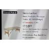 Image 5 : New In Box Sierra Comfort Black Massage Table - Has Small Tear From Shipping As Shown In Photo 