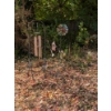 Image 1 : Huge 4' Metal Stand & Wind Chime, Metal Pig,  & More
