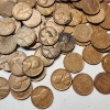 Image 3 : Large Assortment of United States Lincoln Cents - Mainly Wheat Cents - Face Value: $1.42