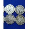 Image 7 : x10 Assorted Years 90% Silver Walking Liberty Half Dollars FV: $5.00