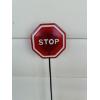 Image 3 : Driveway Small "Stop" Sign and Miscellaneous Containers 