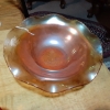 Image 7 : Carnival Glass Group - 5 Pc Imperial Marigold As Pictured - All In Excellent Condition