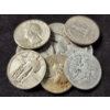 Image 1 : Eight Assorted 90% Silver United States Quarters - $2.00 Face Value - See Description 