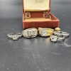Image 1 : Five Costume Rings, Gold/Silver Tone - Various Sizes