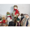 Image 5 : Lot of Decorative Plush Snowman Collectibles 