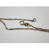 Image 2 : 14K Yellow Gold 14" Necklace TW: 0.7g