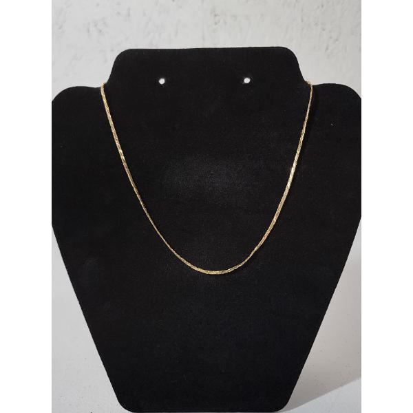 14K Gold Chain 18" Necklace Total Weight: 4.7g