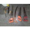 Image 1 : 16" & 20" Hand Saws And Assorted Hand Tools With 5 Gallon Bucket