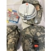 Image 5 : Military Bag with Camo Bags - Mess Kit - Eating Utensils - Ponchos - Sunglass Cords - Folding Cup 