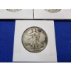Image 4 : 3 Walking Liberty Silver Half Dollars Years: 1942, 1943, 1942