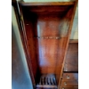 Image 2 : Vintage Gun Cabinet with Storage on the Side and a Carved Sword - 36x58x11