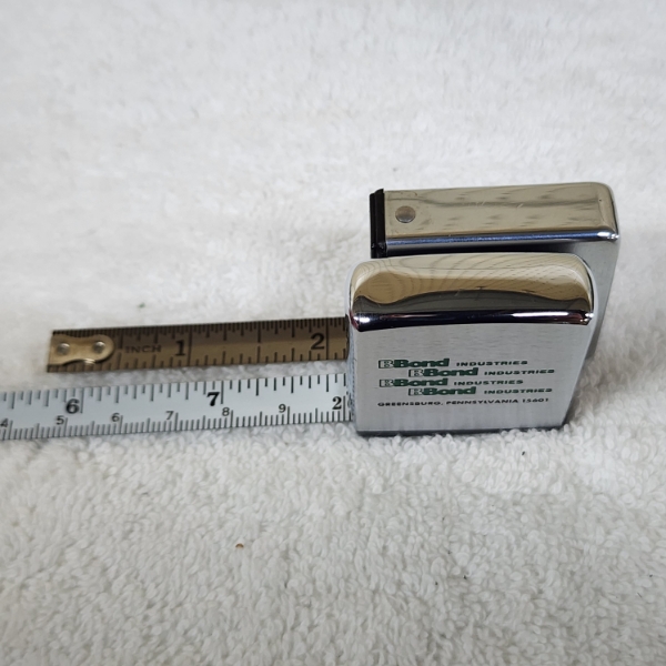 New & Like New Zippo Branded Advertising Mini Tape Measures ~ Vintage Collectible Advertising Piece!