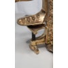 Image 8 : Vintage Vintner Wine Bottle Cork Opener With Antique-Style Brass Featuring Intricate Cherub Details