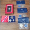 Image 1 : Eisenhower Uncirculated 40% Silver Proof Dollars & 1976 U.S Bicentennial 40% Silver Proof Coin Set