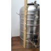 Image 2 : Carrollton Mfg. Co Stainless Steel 3 Gallon 22" Tall Vacuum Jug Dispenser