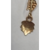 Image 3 : 10K Gold Black Hills Gold Dangle Earrings - Weight: 1.3g