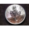 Image 2 : 2017 Canadian 9999 Fine Silver 1 Oz Maple Leaf Bullion Round 