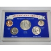 Image 1 : "Americana Series" Presidents Collection Coin Display Including $0.85 in 90% Silver