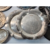 Image 4 : Nice Assortment of Silverplated Serving Trays and Baskets TW: 11.8lbs