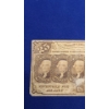 Image 2 : 1862 25 Cents First Issue Fractional Currency FR#1281 Straight Edges With Monogram  