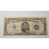 Image 1 : Off Center Error Series 1934 B $5 Silver Certificate With Julian & Vinson Signatures - Face Value $5