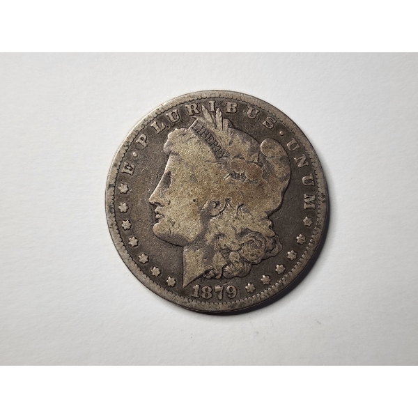 United States 1879 Morgan Silver Dollar Minted at Philadelphia Mint