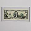 Image 1 : Series 2003A Montana State Landmark Color Overlay $2 Bill