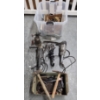 Image 1 : Large Collection Of Vintage Tools, Including Branding Iron, Torch, 2 Angle Grinders And More! 
