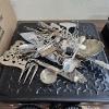 Image 2 : 3lb Collection consisting of Antique and Vintage Silverplated Serving Pieces