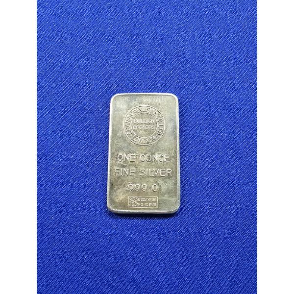 Sharps Pixley & Co LTD. London 1 oz .999 Fine Silver Bar
