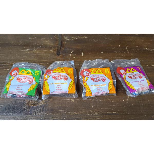 (4) 1998 Hot Wheels/McDonalds Toys In Packaging