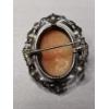 Image 5 : Two Vintage Hand-Carved Shell Cameo Brooches